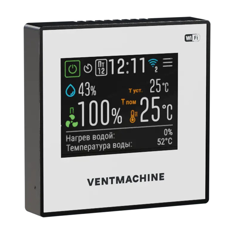 Пульт сенсорный iHVAC VM BW Ventmachine