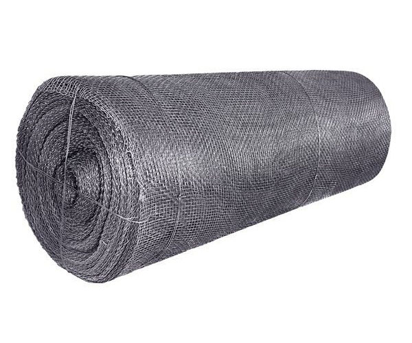 Неоцинкованная сетка в рулонах 0,4 2x2