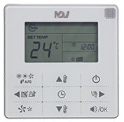 Кассетный четырёхтрубный фанкойл MDV MDKA-850F