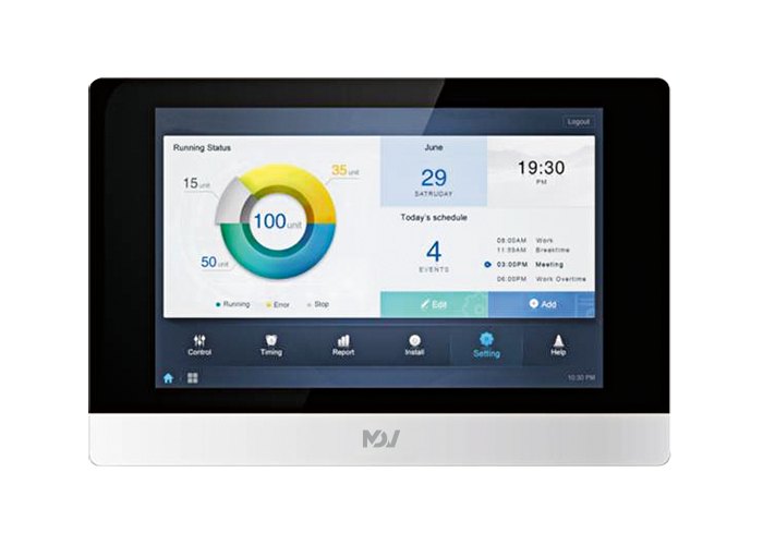 Кассетный четырёхпоточный внутренний блок VRF MDV MDI2-100Q4DHN1