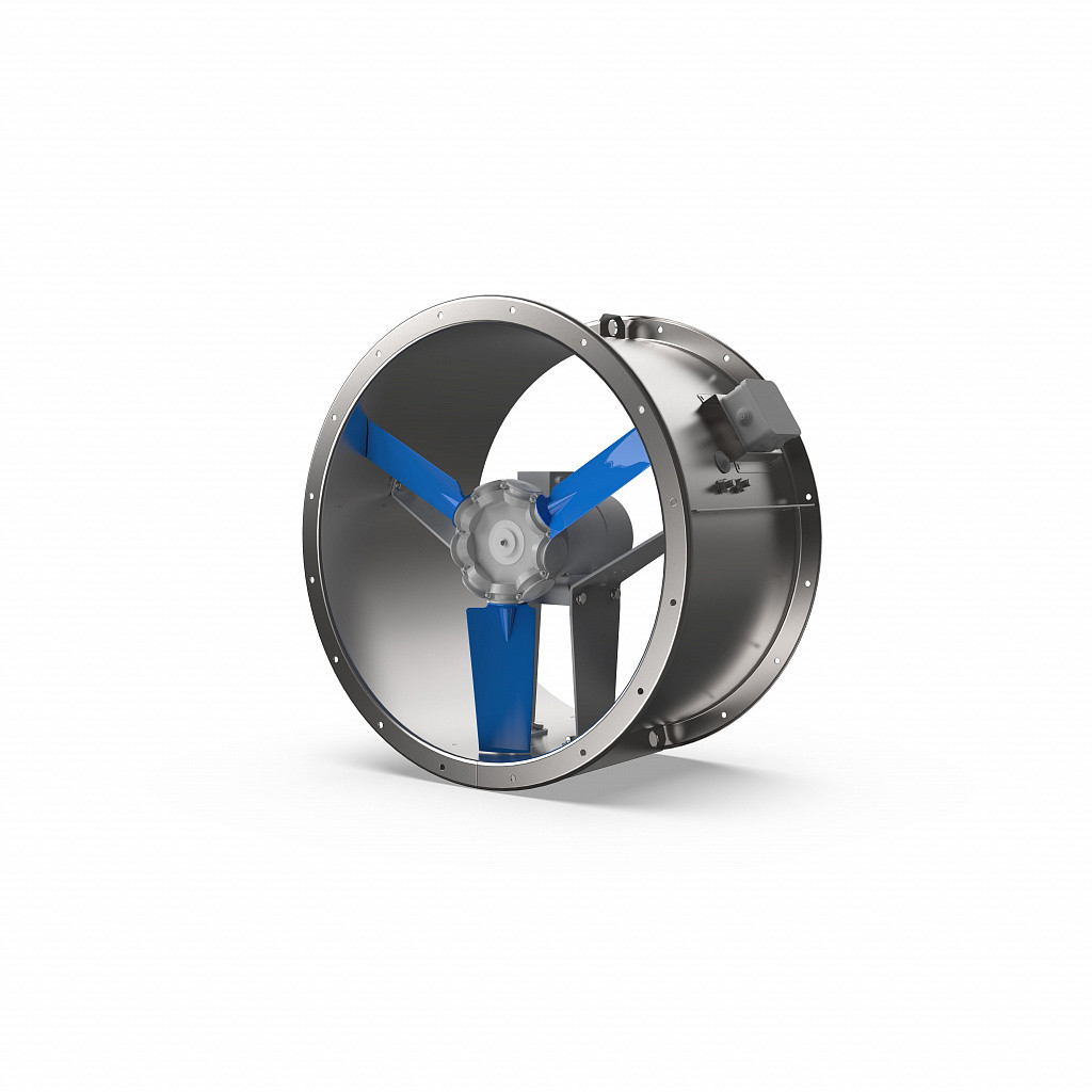 Вентилятор осевой SHUFT Axis-4,5-3-3000 на ногах с защитной сеткой