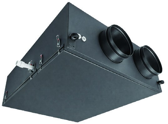 Приточно-вытяжная установка с пластинчатым рекуператором RWN-RP-2700(30c)-ЕС-НЕ15-Compact(N)