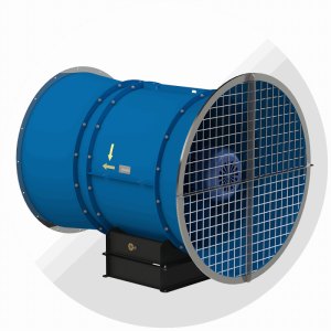Установка вентиляторная приточная УВОП №3,55, Ø355 мм