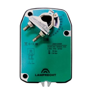 Электропривод с возвратной пружиной LAMPRECHT LB24-03SR