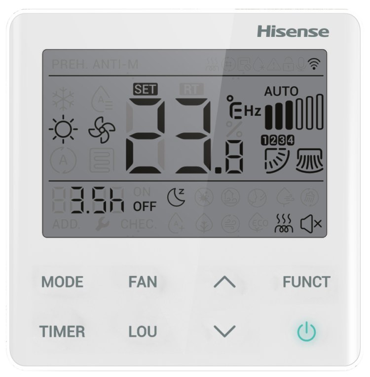 Сплит-система канального типа Hisense HEAVY 2.0 Classic AUD-36HX4RFM2/AUW-36H6RK2