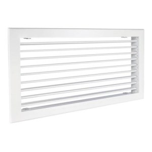 Настенная однорядная решётка ZILON 1 WA 400*300