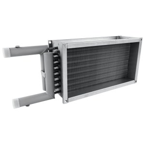 Водяной нагреватель для прямоугольных каналов ZILON ZWS 600x350-3
