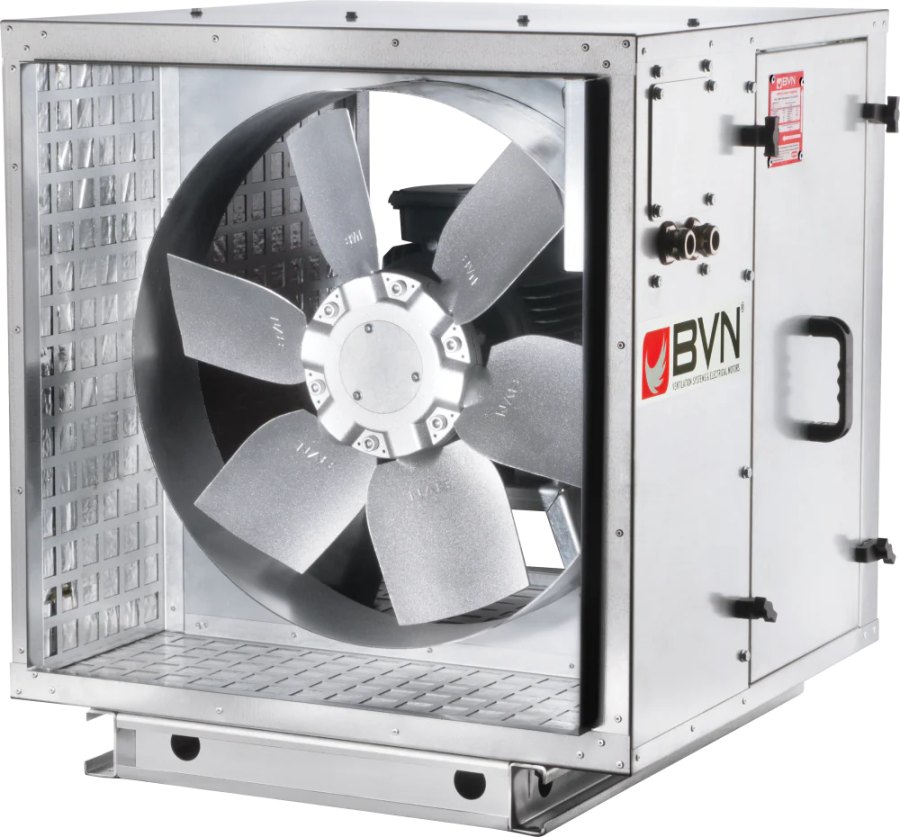 Шумоизолированный канальный осевой вентилятор дымоудаления ARMO-C 500/3